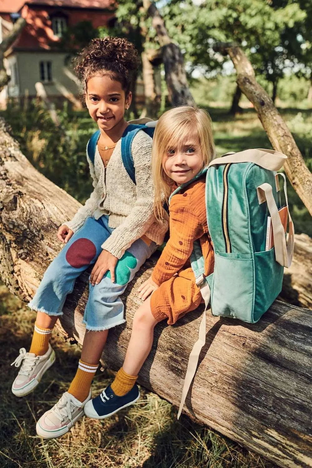 Velvet Backpack BAKKU mint | Velvet School Backpack