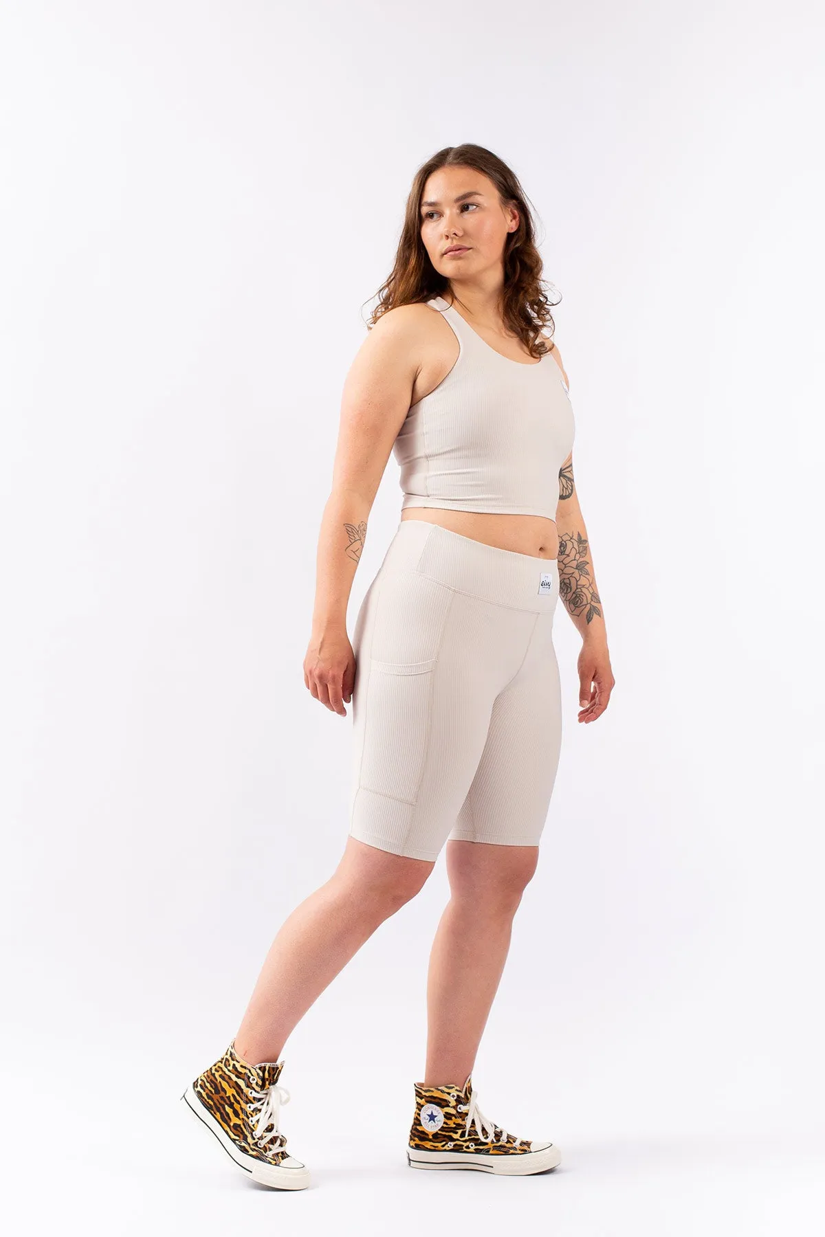 VENTURE RIB BIKER SHORTS