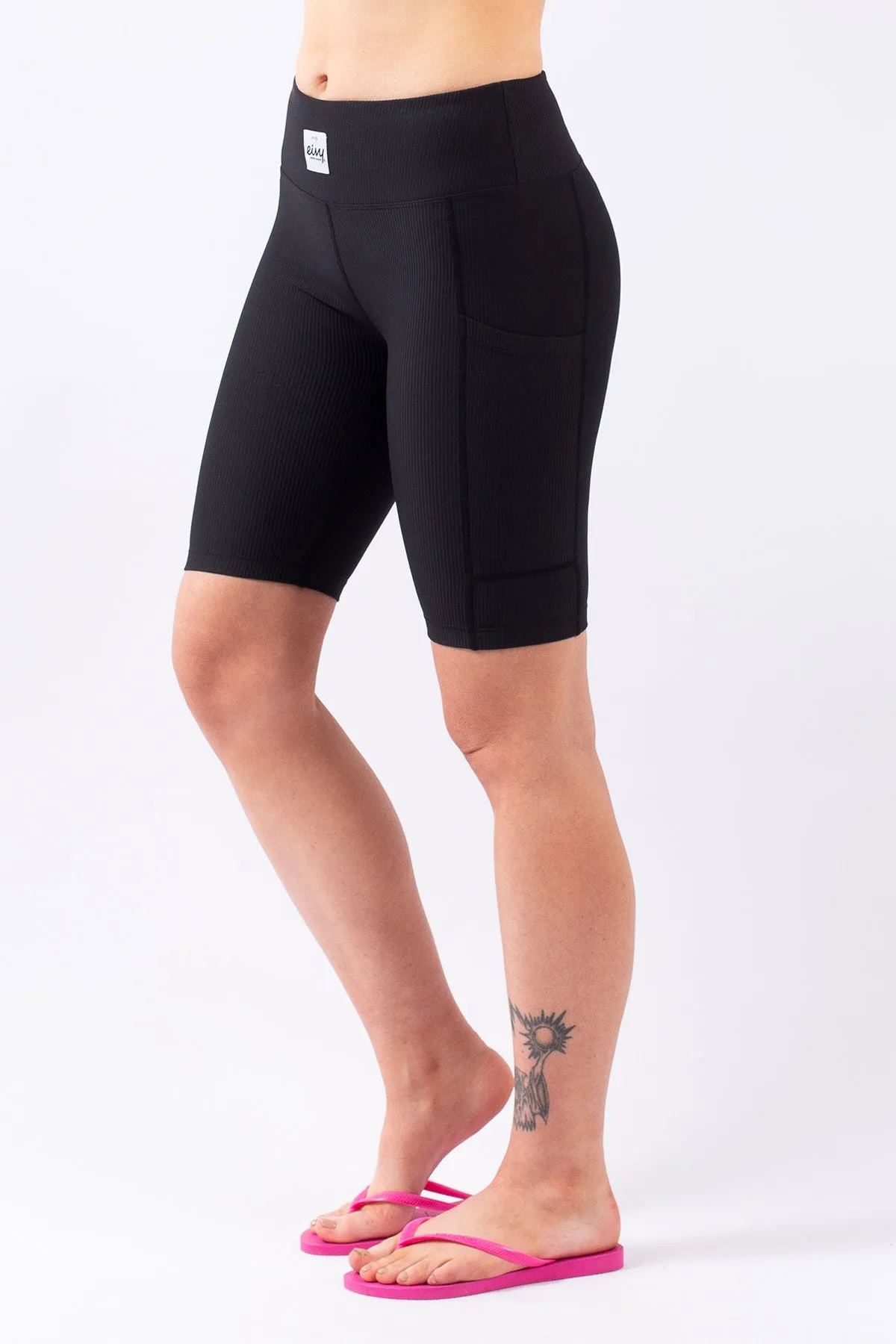 VENTURE RIB BIKER SHORTS