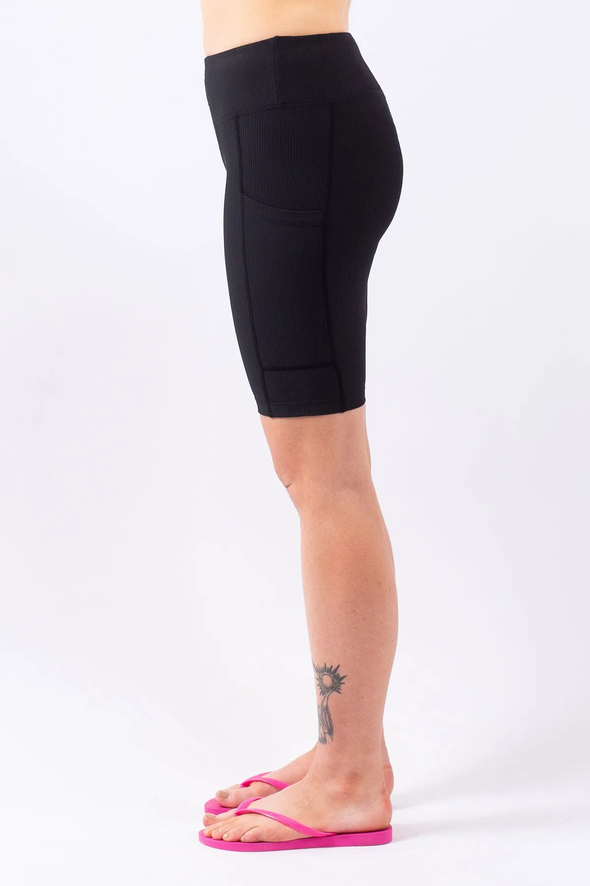 VENTURE RIB BIKER SHORTS