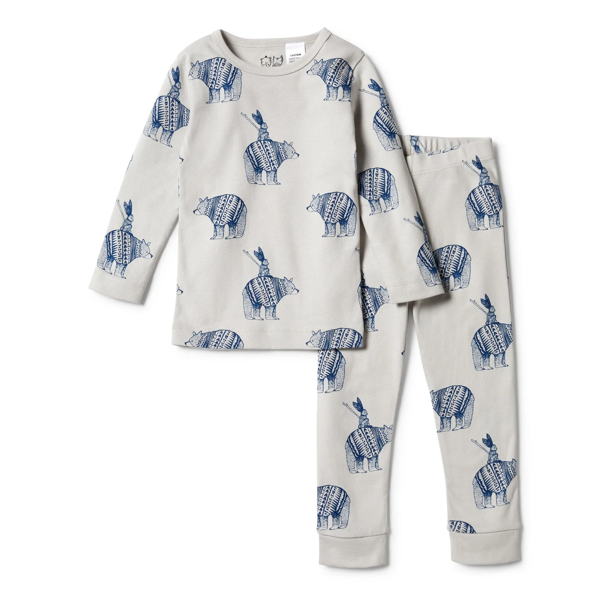 Wilson & Frenchy Organic Long Sleeve Pyjamas Little Adventures