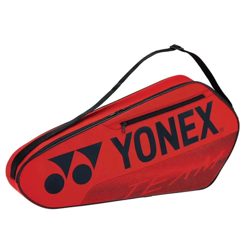 Yonex 42123 (Red) 3pk Team Badminton Tennis Racket Bag